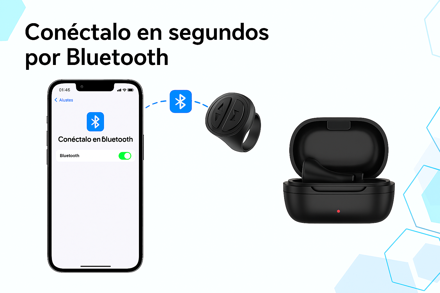 🔥 Anillo Bluetooth para Scrollear TikTok y Controlar tu Celular sin Tocar