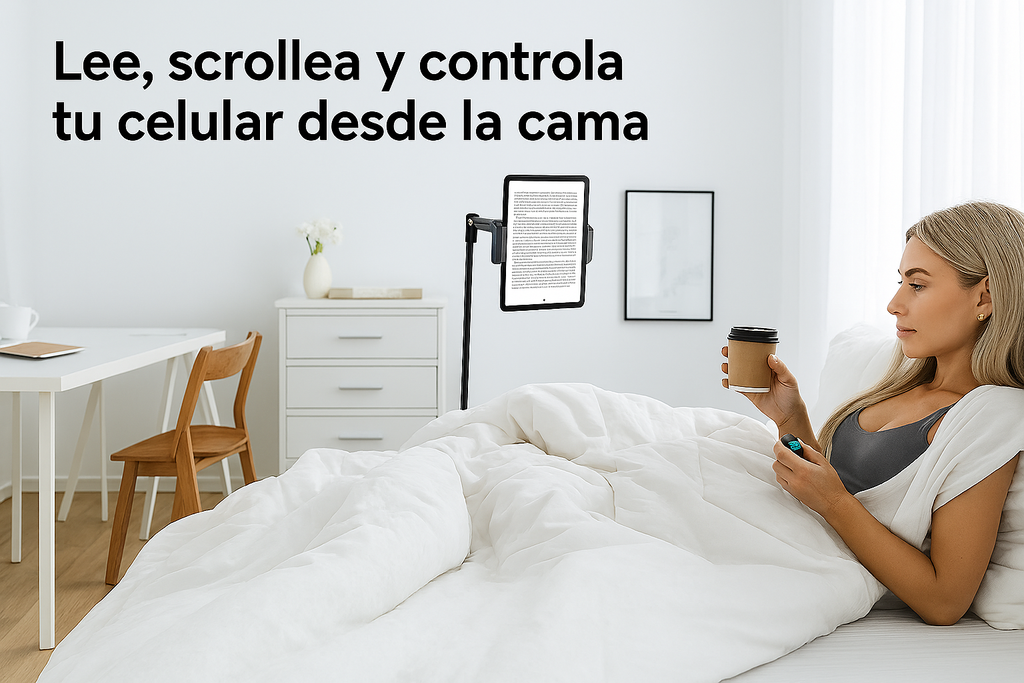 🔥 Anillo Bluetooth para Scrollear TikTok y Controlar tu Celular sin Tocar