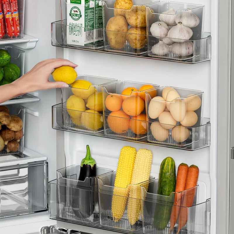 Organizador modular para refrigerador - todo visible y en orden